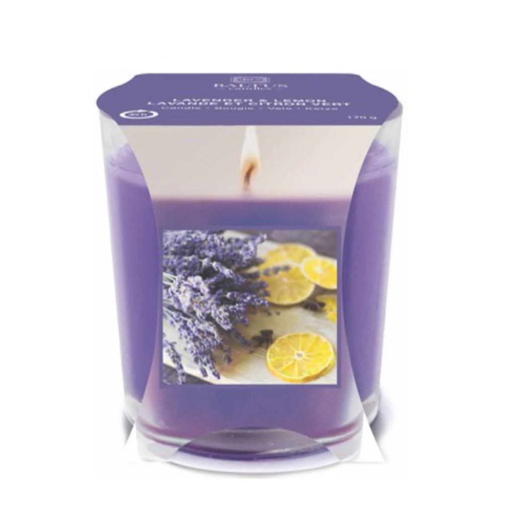 Baltus Lavender & Lemon Scented Glass Candle £2.69